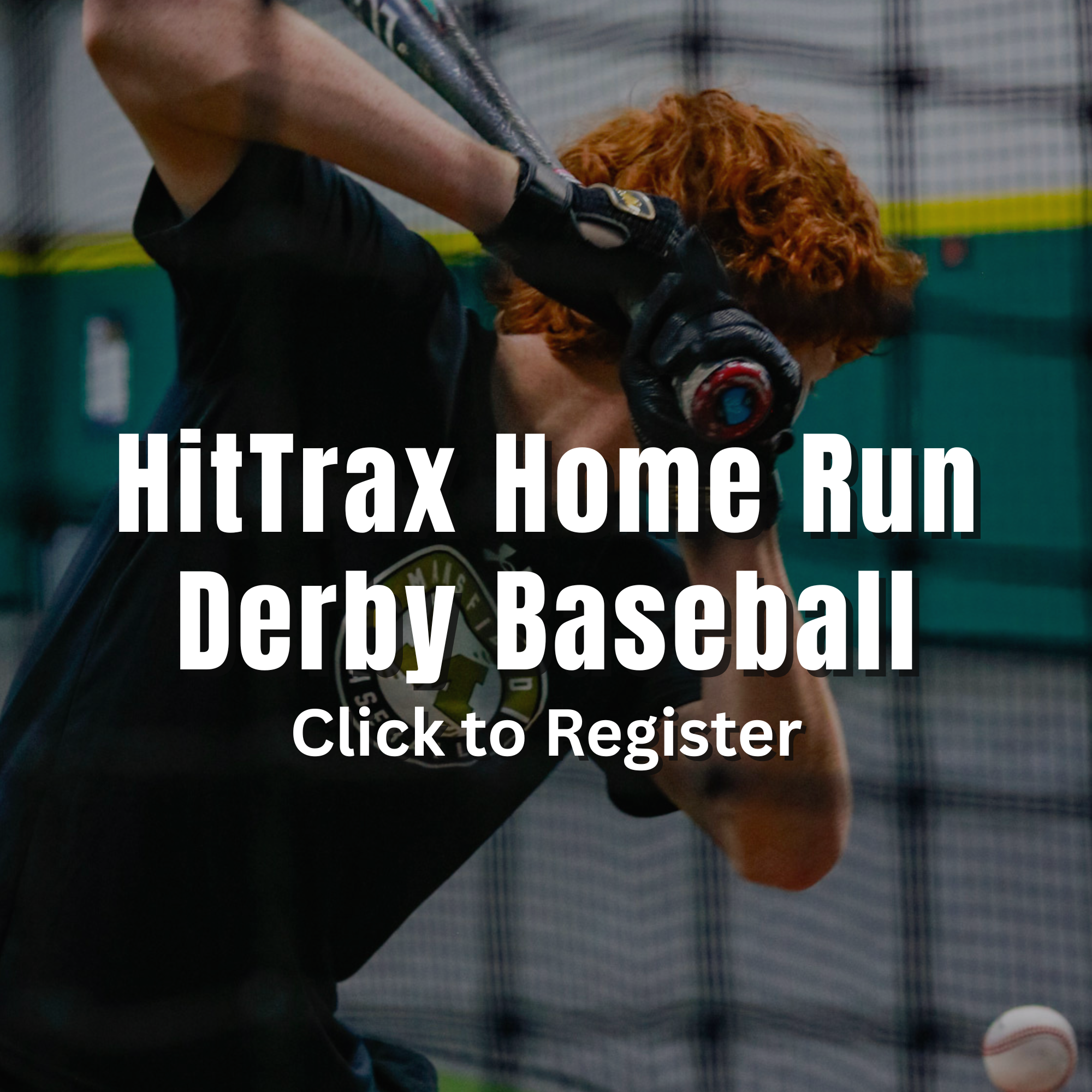 A baseball hitter follows through on a powerful swing at home plate.